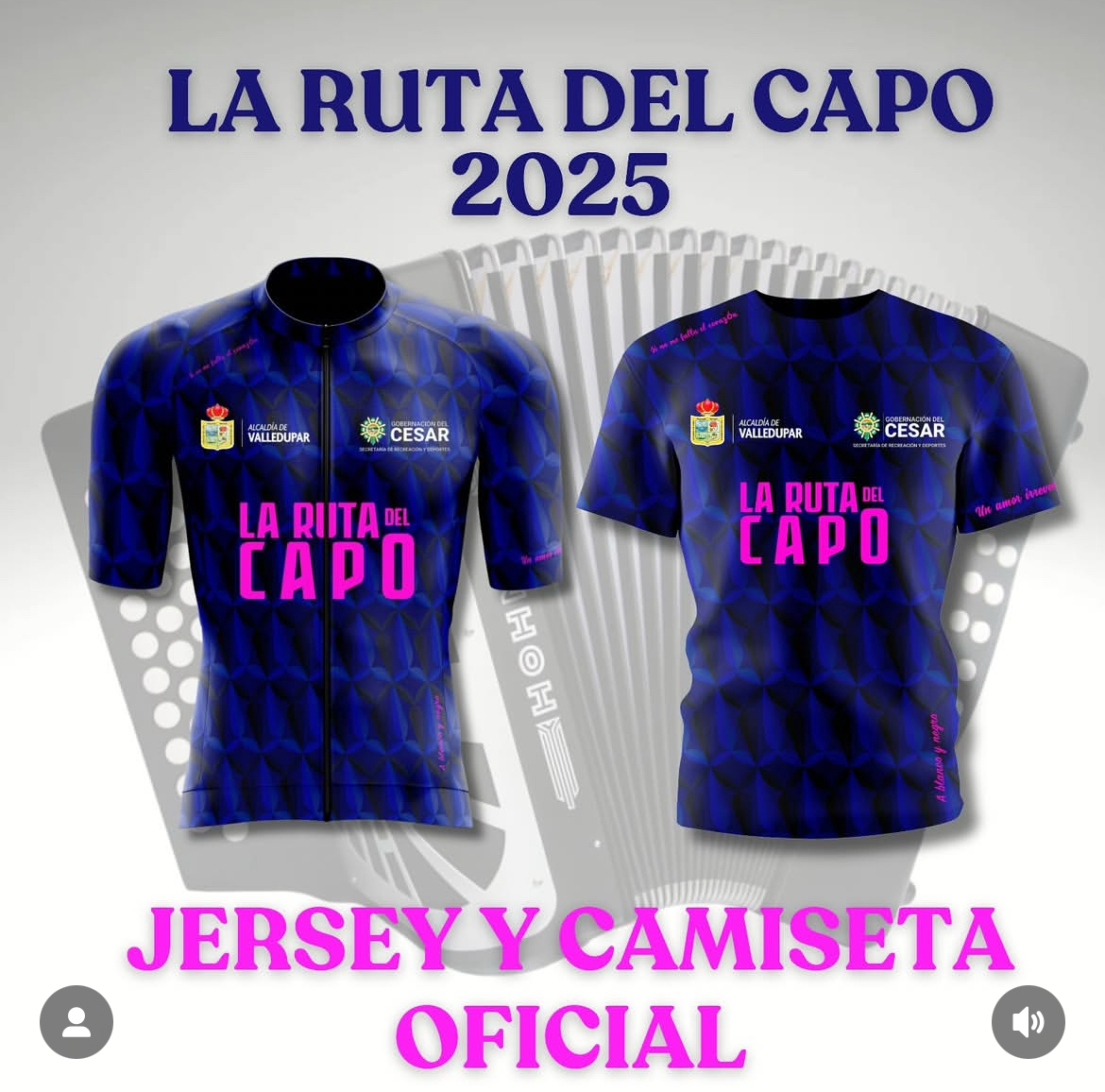 JERSEY OFICIAL RUTA DEL CAPO 2025